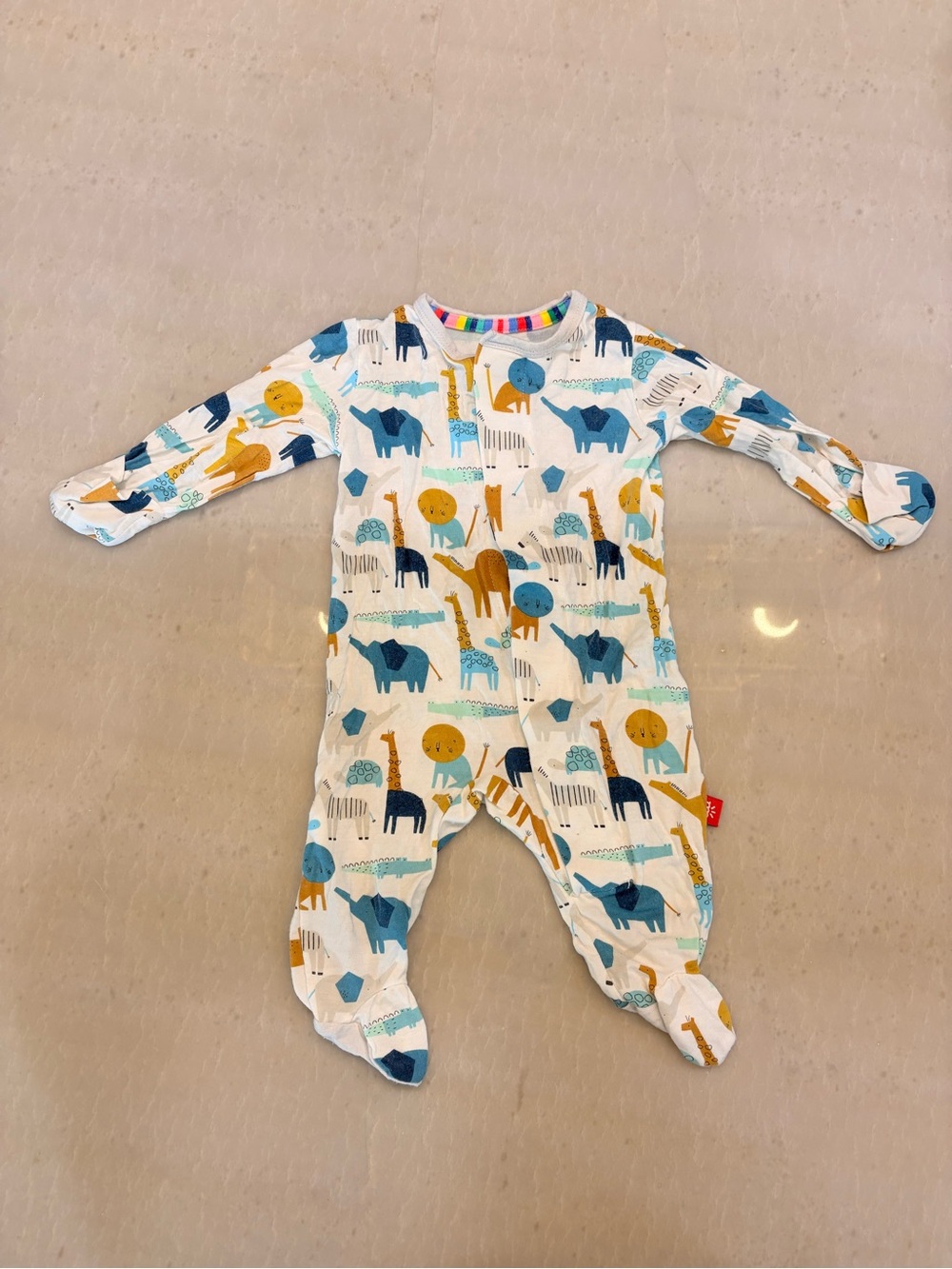 Magnetic Me Safari Print Baby One-Piece